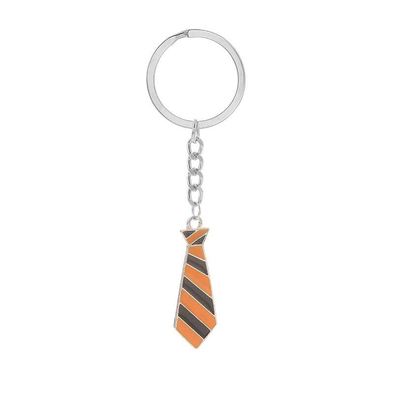 Tie Pendant Necklace Tie Keychain