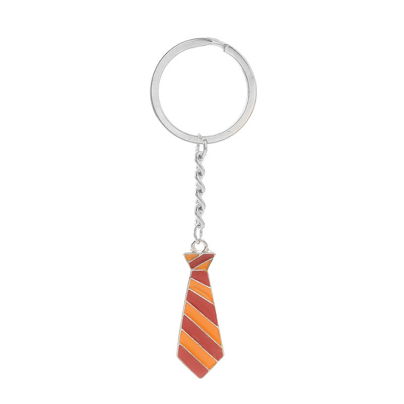 Tie Pendant Necklace Tie Keychain