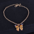 Fantasy Butterfly Pendant Anklet Bracelet