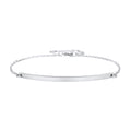 Stainless steel 8 - word bracelet bracelet