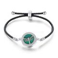 Stainless Steel Alloy Hollow Tree Of Life Aromatherapy Oil Bracelet