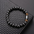 Ethnic Retro Style, Black Buddhist Bracelets