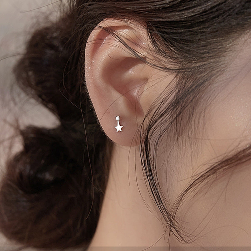 Simple Star Earrings Women Fashion