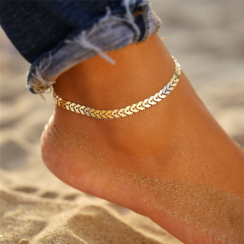 Simple And Versatile Handmade Anklet
