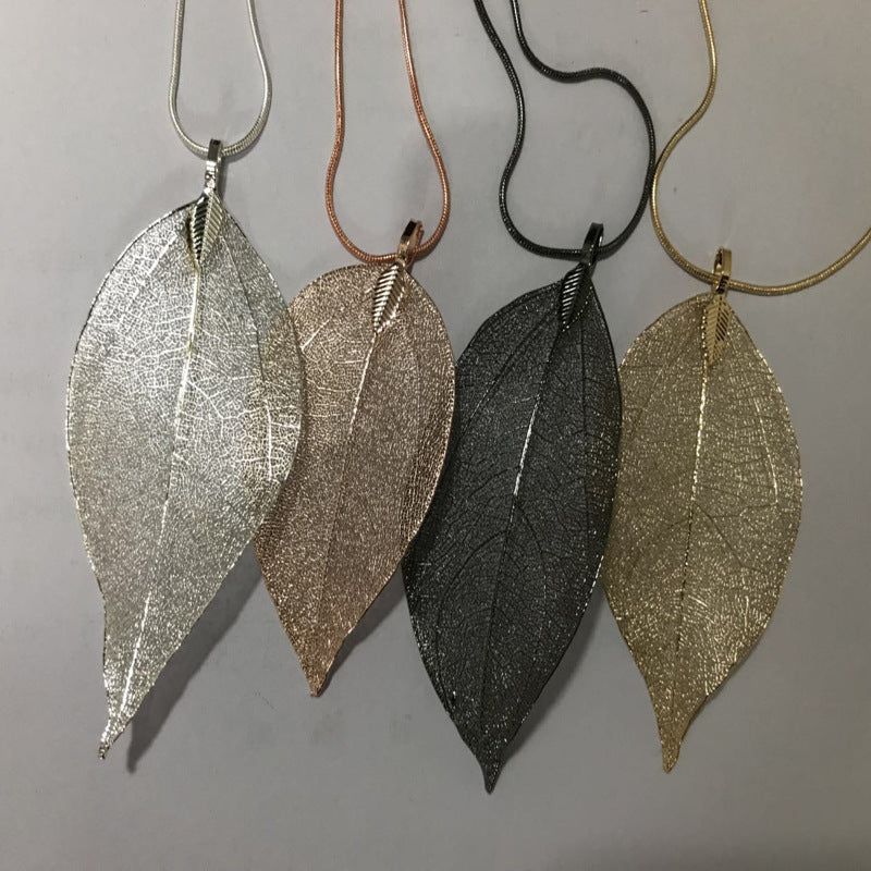 Real Leaf Necklace