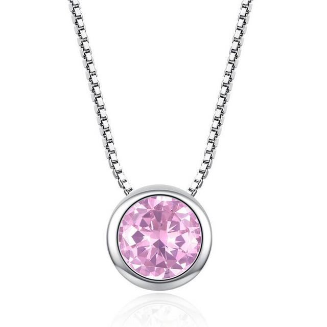 Zircon pendant necklace