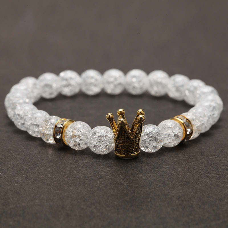Popcorn Crystal Beads Crown