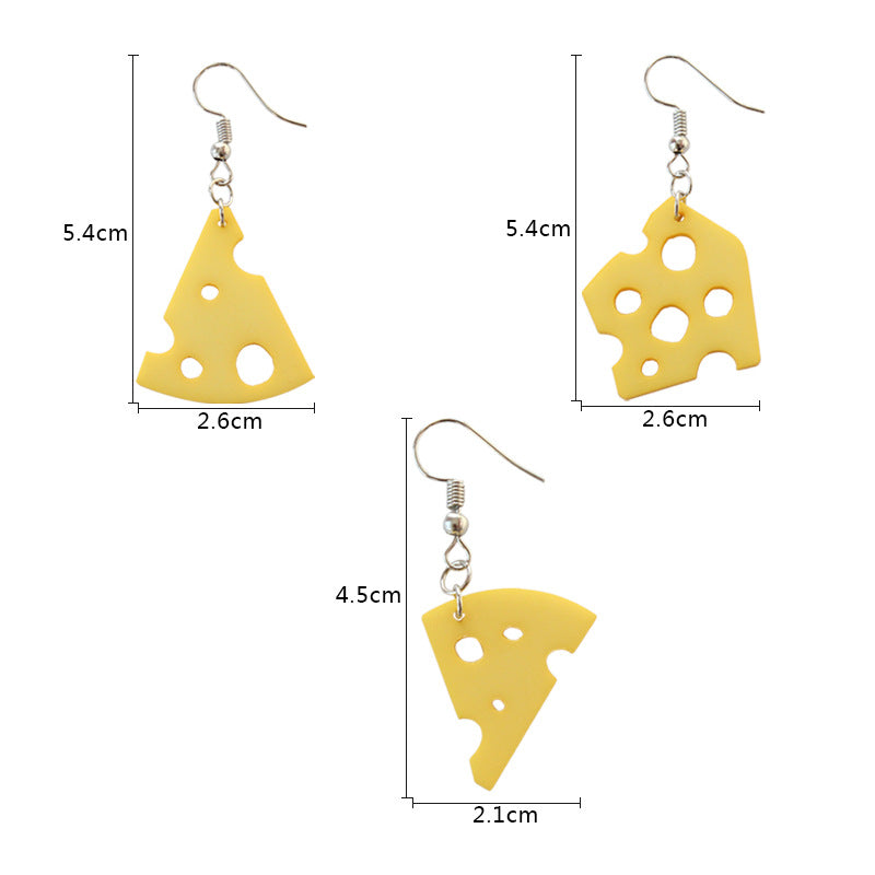 Cheese Drop Earrings