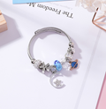Star Moon Beaded Bracelet Retro Ethnic Style Personality Jewelry Saturn Moon Holiday Wind Bracelet Female