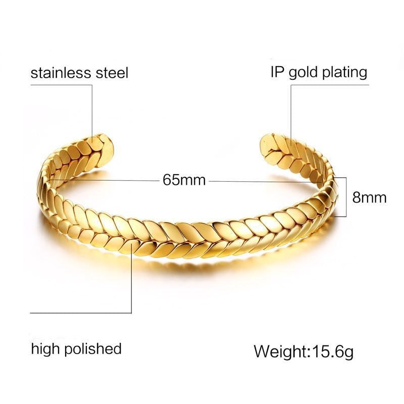 Wheat ear bracelet