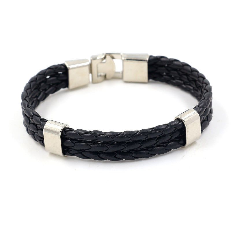 woven leather bracelet