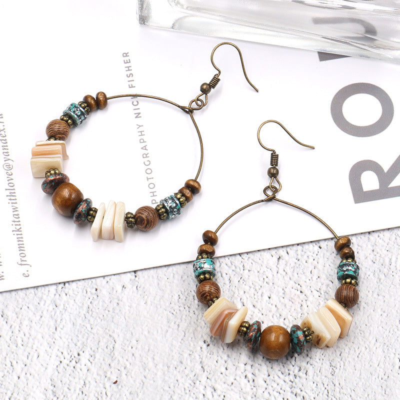 Handmade beaded earrings