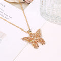 Butterfly Statement Necklaces Pendants