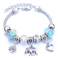 Zinc Alloy Openable Diamond Round Bead Bangle