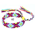 Colorful cotton hand-woven bracelet