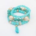 Bohemian simple and versatile multi-layer bracelet