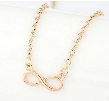 Simple Temperament lady Metal Clavicle Chain