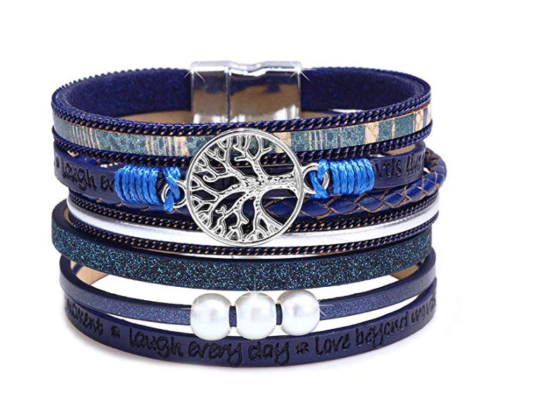 Trendy Retro Hand Woven Bracelet