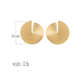 Personality Fashion Trends Europe and America Scenery Round Round Women's Stud Earrings Earrings