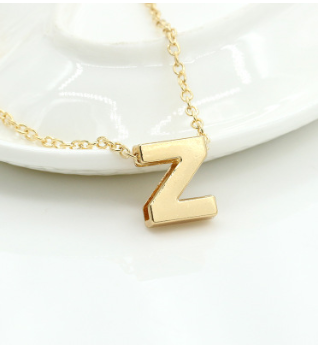 Fashion accessories with 26 letter necklaces Korean version of the clavicle chain