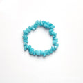 Colorful gravel chakra bracelet