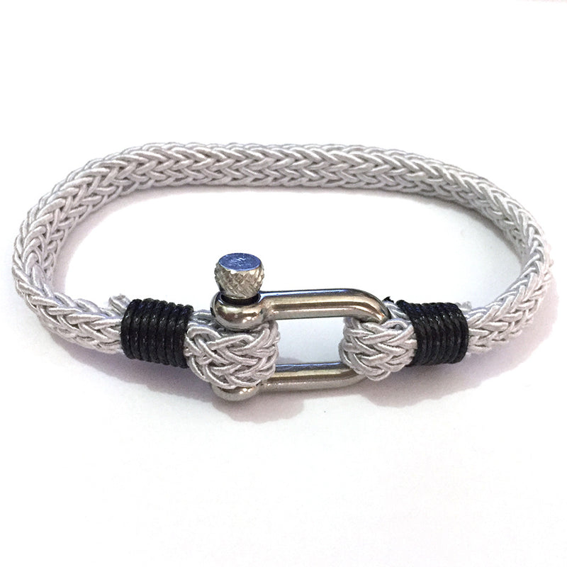 Stainless steel umbrella rope bracelet