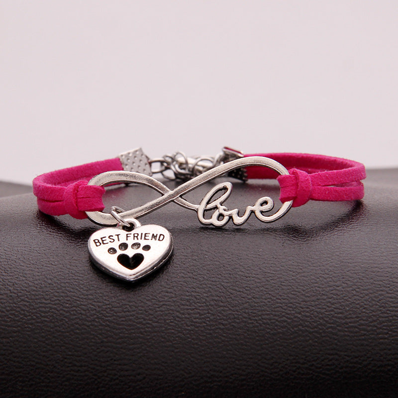 Hand-woven vintage bracelet