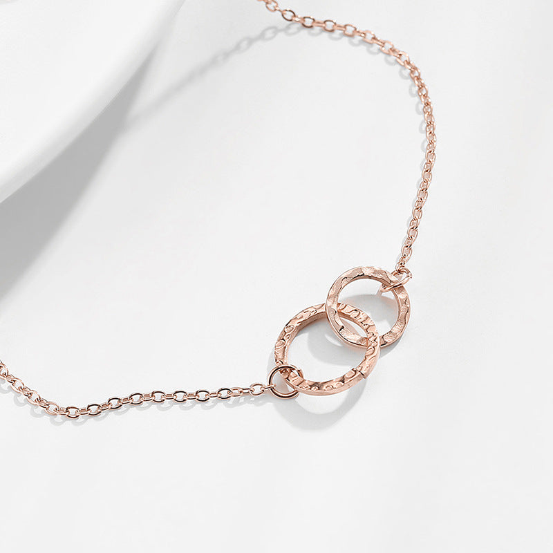 Stainless steel 8 - word bracelet bracelet