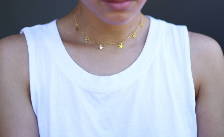 ROSS Star Choker Necklace