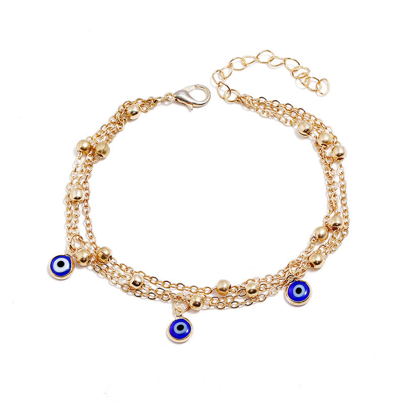 Fashion Jewelry Simple Eye Anklet