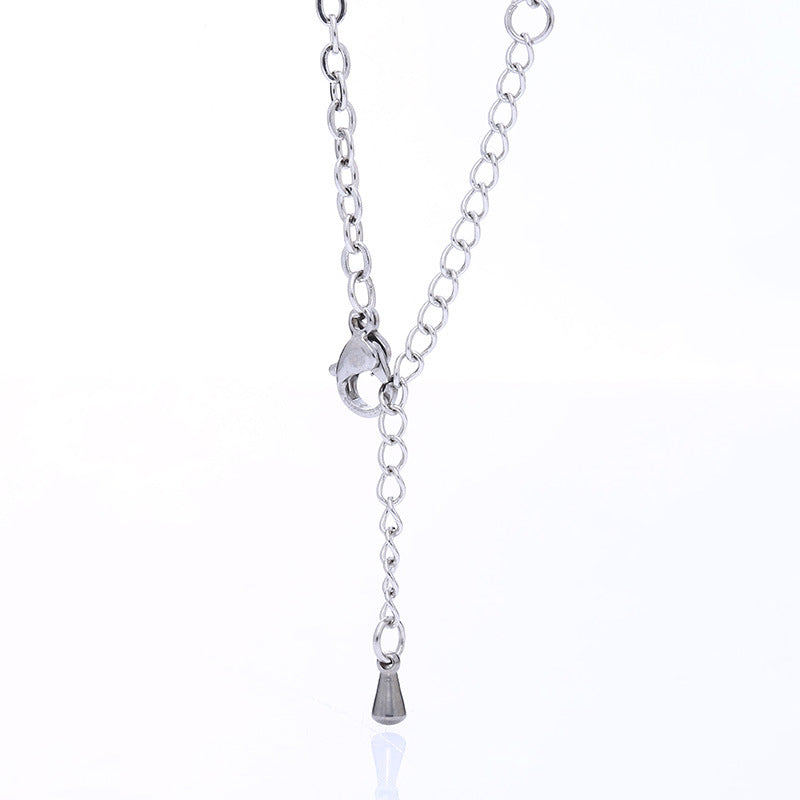 Stainless Steel Bracelet With Pineapple Charm