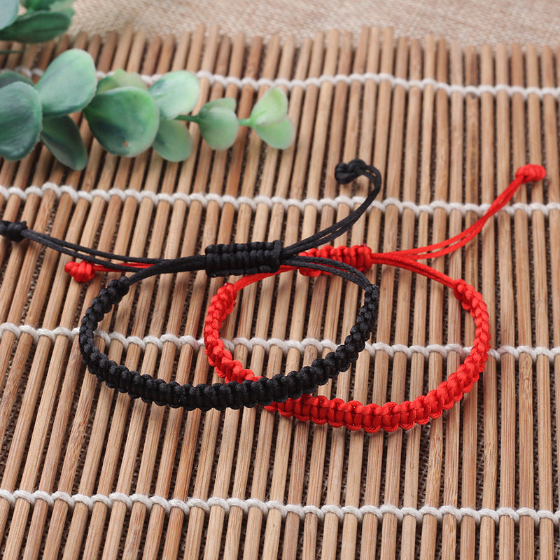 Chinese Red Knots String Bracelet