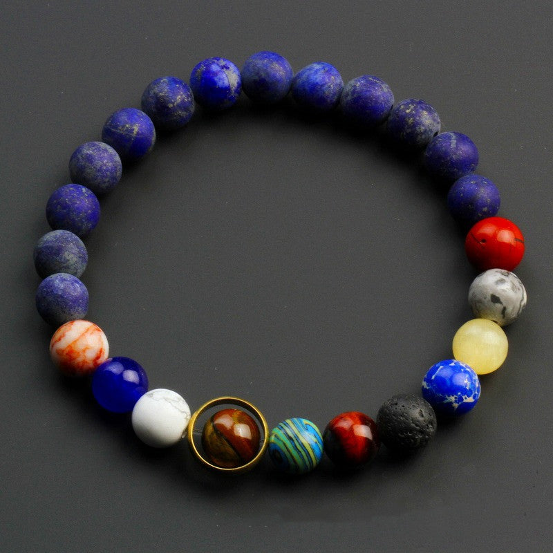 The eight planets of the universe solar system bracelet