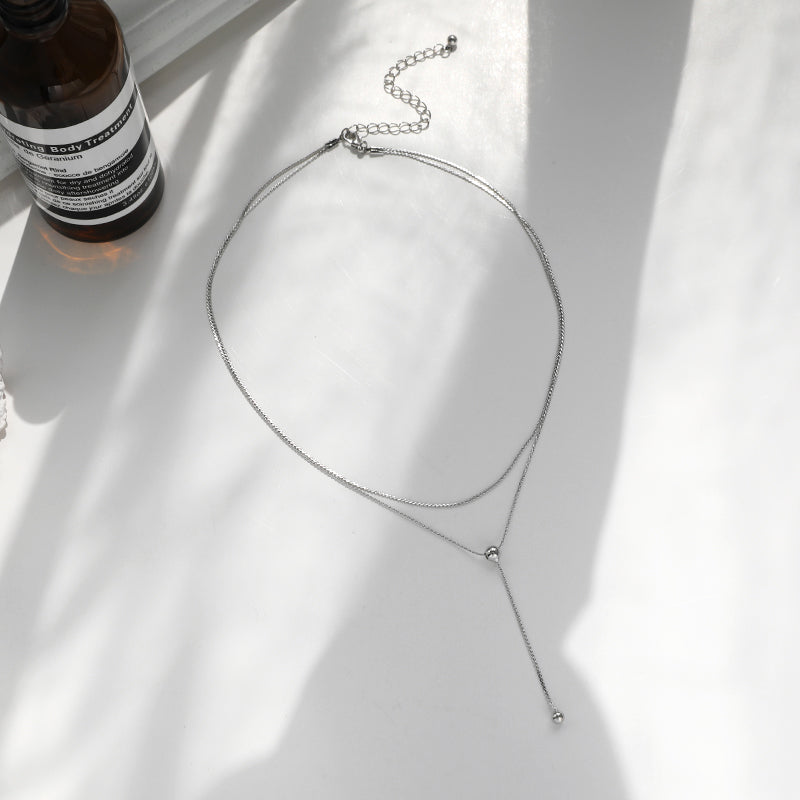 Simple neck jewelry necklace