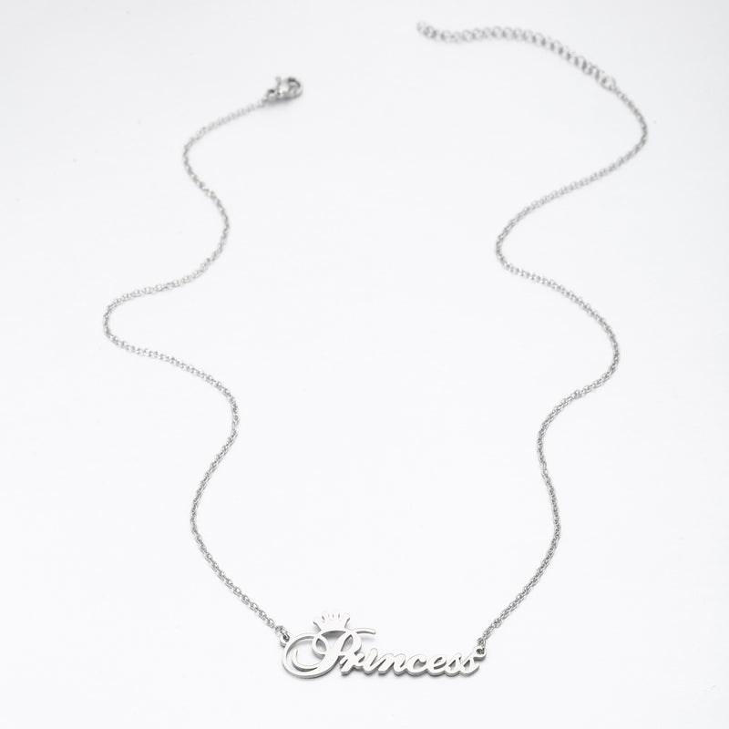 Women's Sterling Silver Titanium Necklace