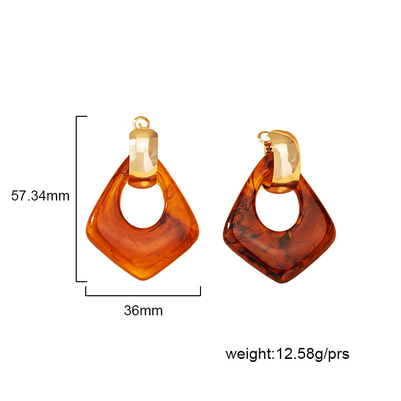 Retro Personality Design Earrings Women