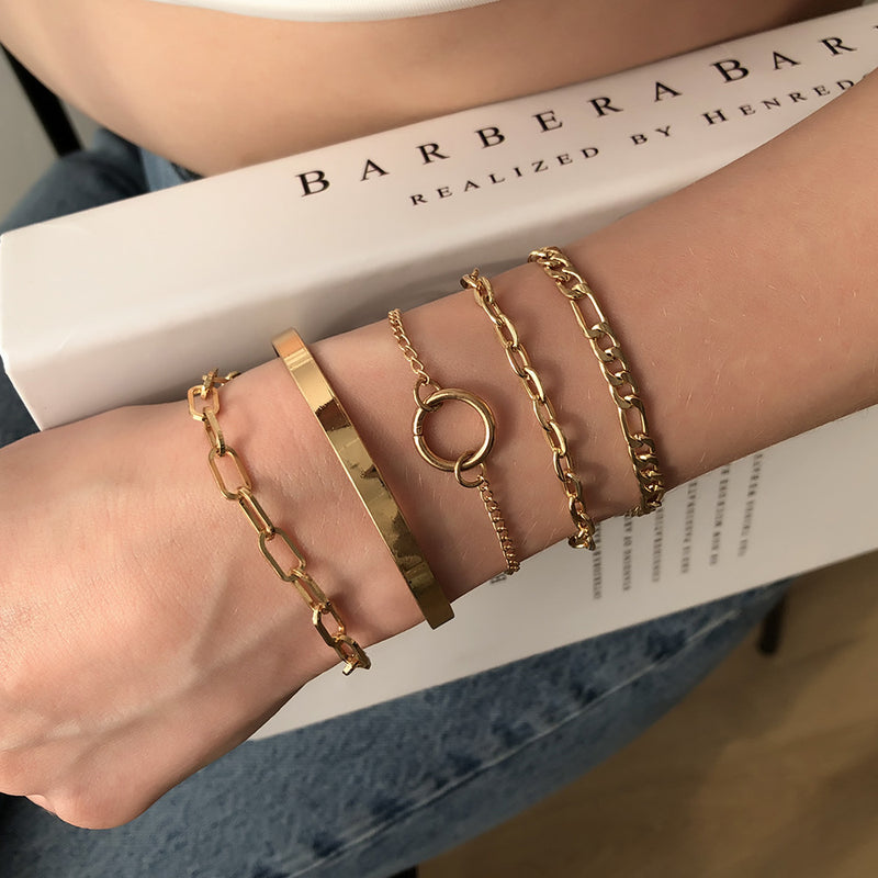 Ring Bracelet Personality Trend Bracelet