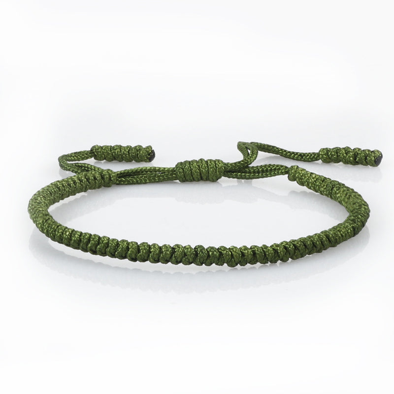 Ethnic Style,  Hand-woven Red Knots Rope Bracelet