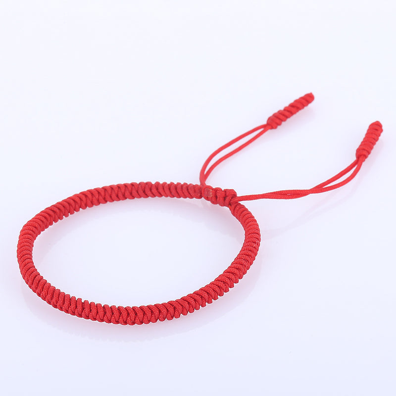 Literary Bracelet National Wind Year Red Hand Rope