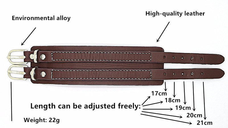 Car Thread Jewelry Personality Multi-layer Leather Double Buckle