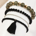 Bohemian Ethnic Candy Color Bracelet Retro Tassel Bracelet