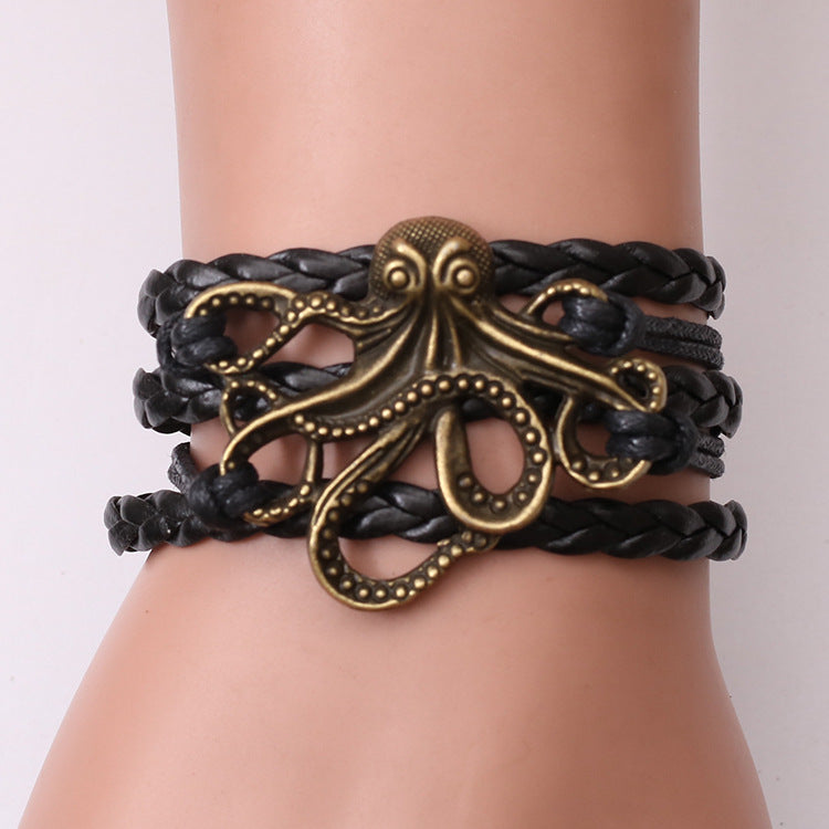 Norse Mythology Kraken Retro Style Bracelet