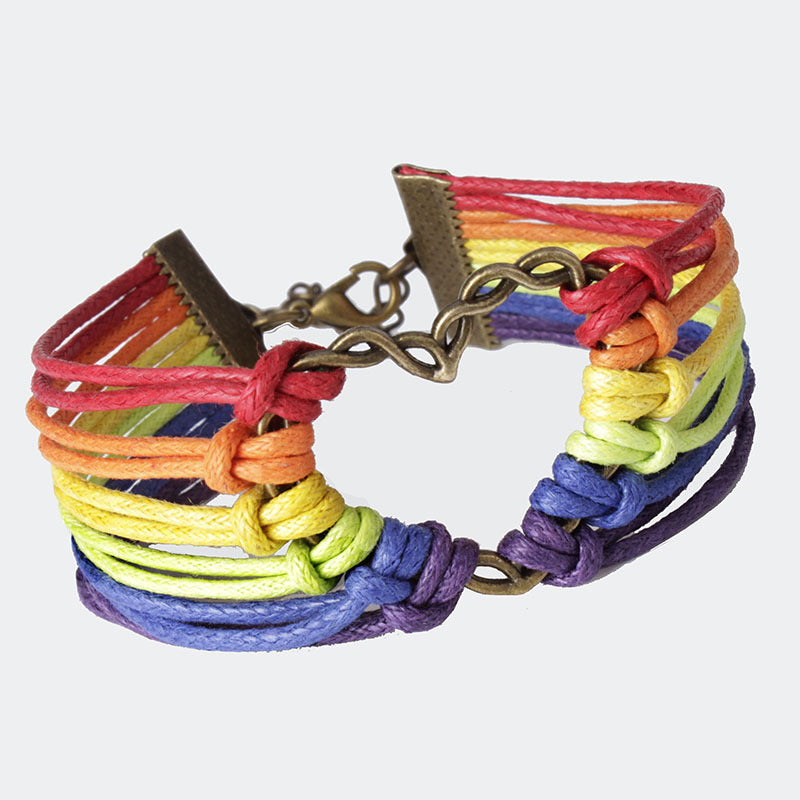 Six-color rainbow bracelet