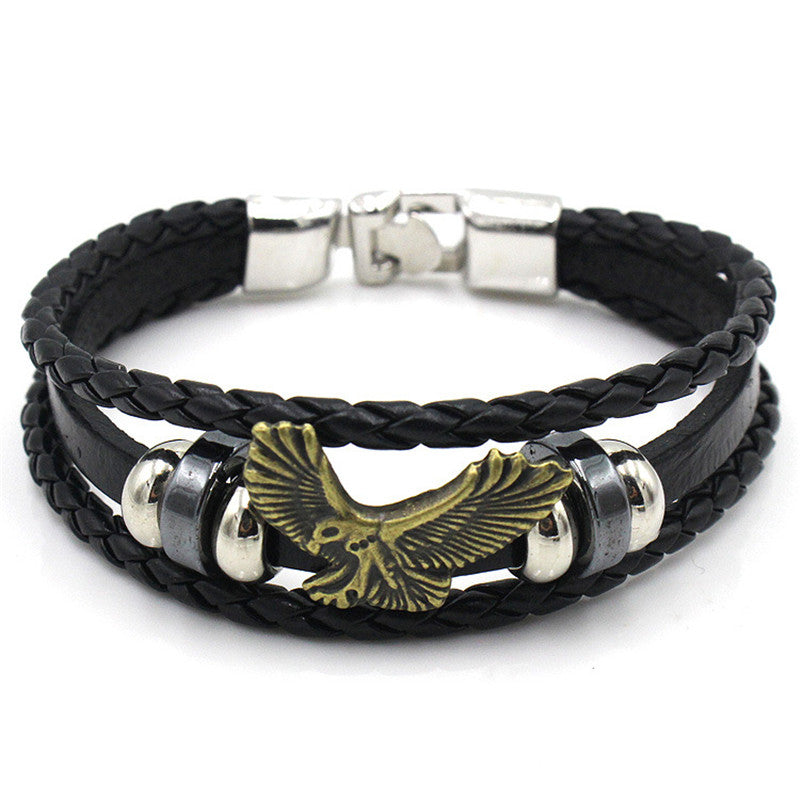 Non-mainstream cowhide leather bracelet