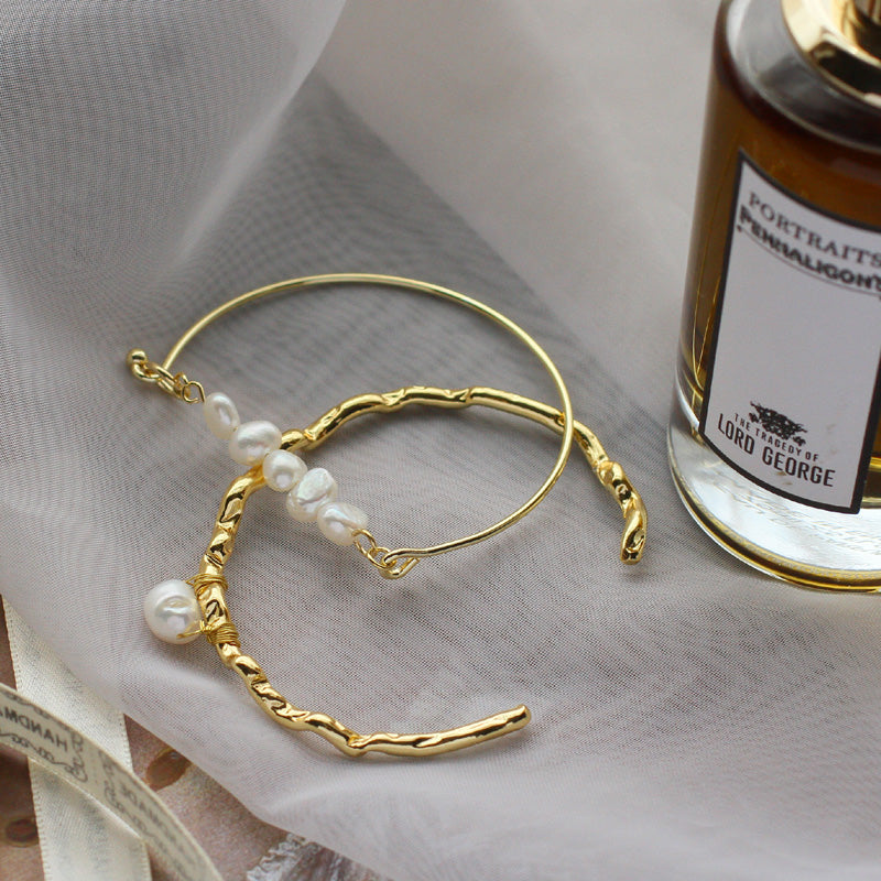 Baroque pearl gentle and simple ladies bracelet