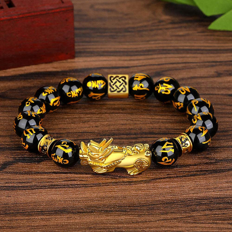 Animal Crystal Zodiac Beaded Bracelet Ethnic Style