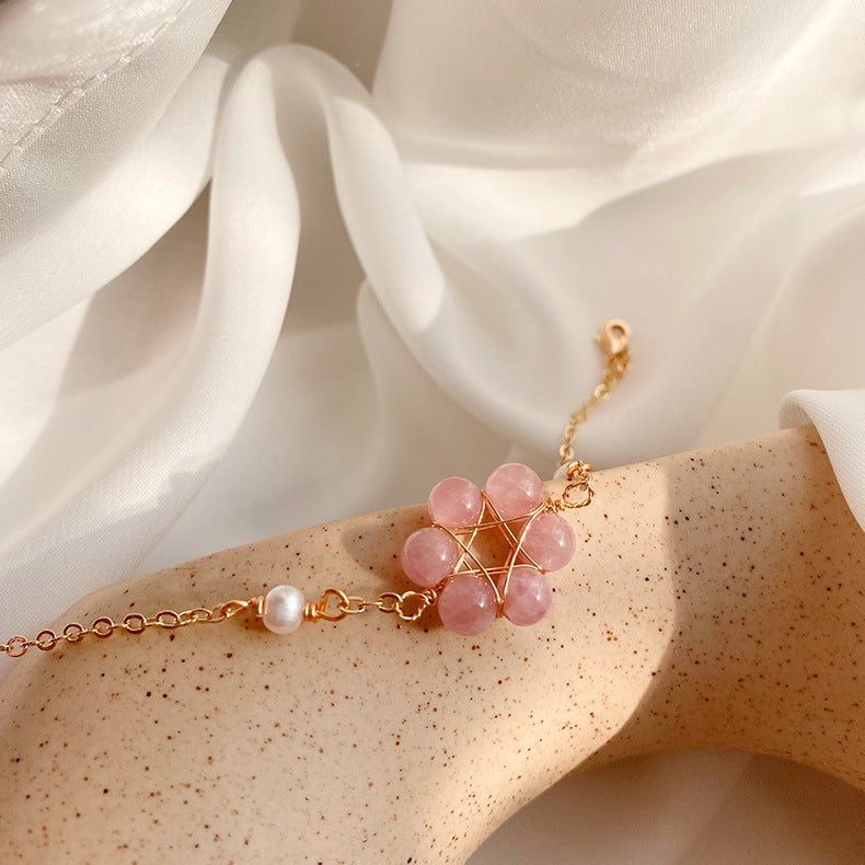 Yau Ma Tei Peach Blossom Braided Jewelry