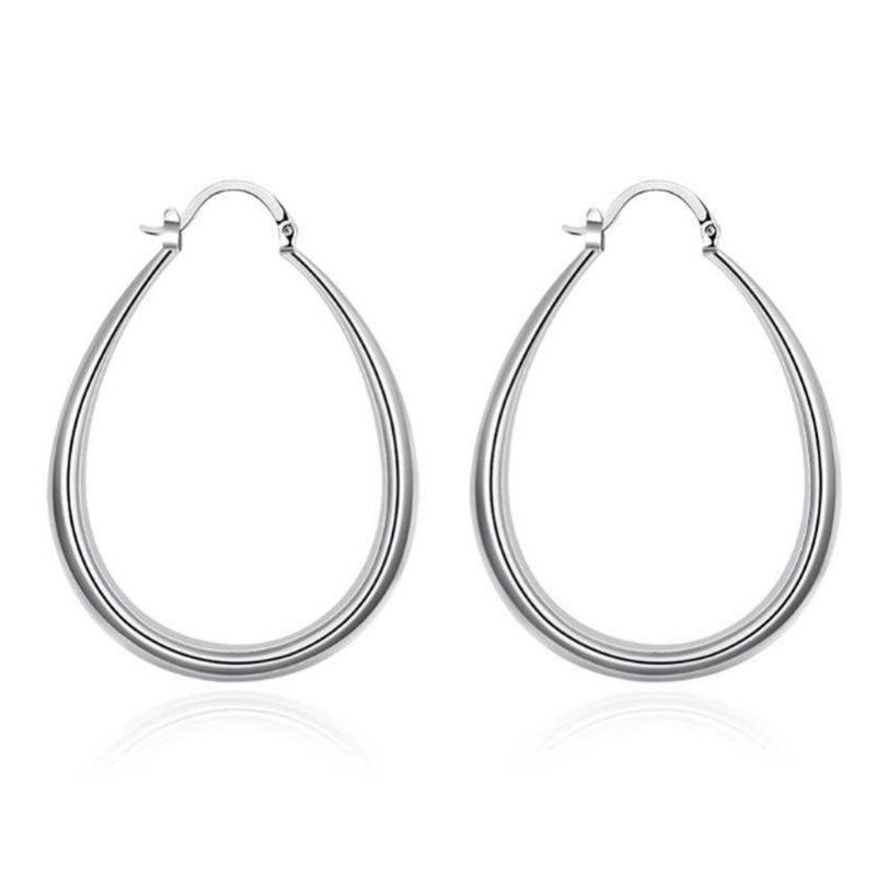 Smooth Round Earrings