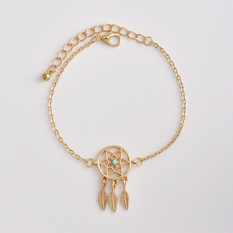 Triangle Arrow Dream Catcher Bracelet