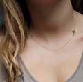 Alloy cross necklace